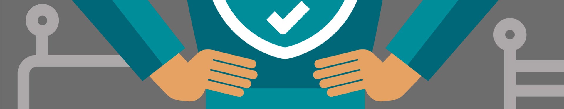graphic representing how to maintain a secure website