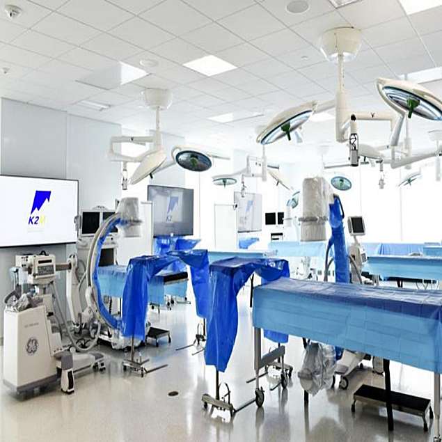 Empty medical room