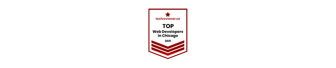 Top Chicago Software Company Award Banner