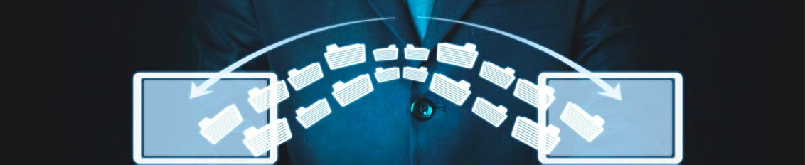 a database migration being performed by a custom software company