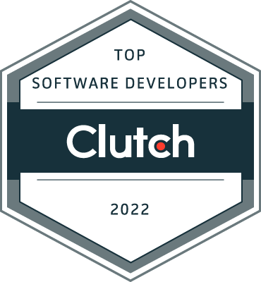 Clutch Top Software Developers 2022 award