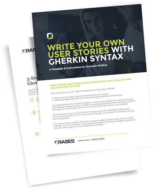 Gherkin Syntax Whitepaper Mockup