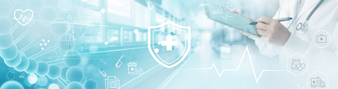 healthcare provider sending data to their data storage system with custom ehr software