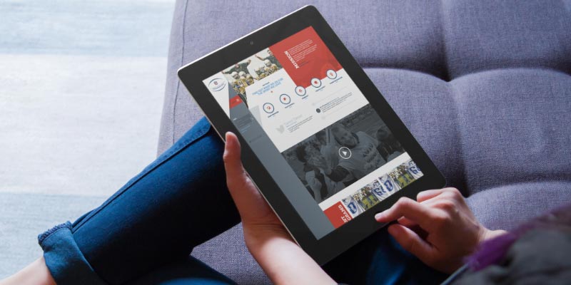 Orases case study nflf tablet view