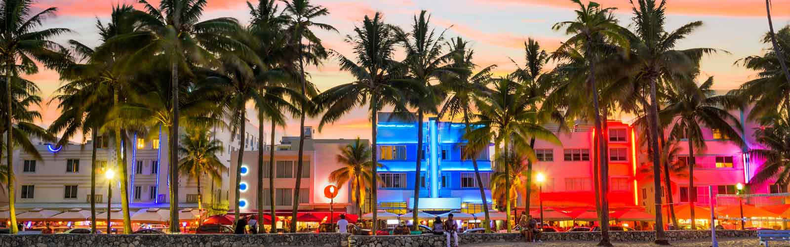 South Beach Florida skyline