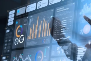 data analysis on virtual screen