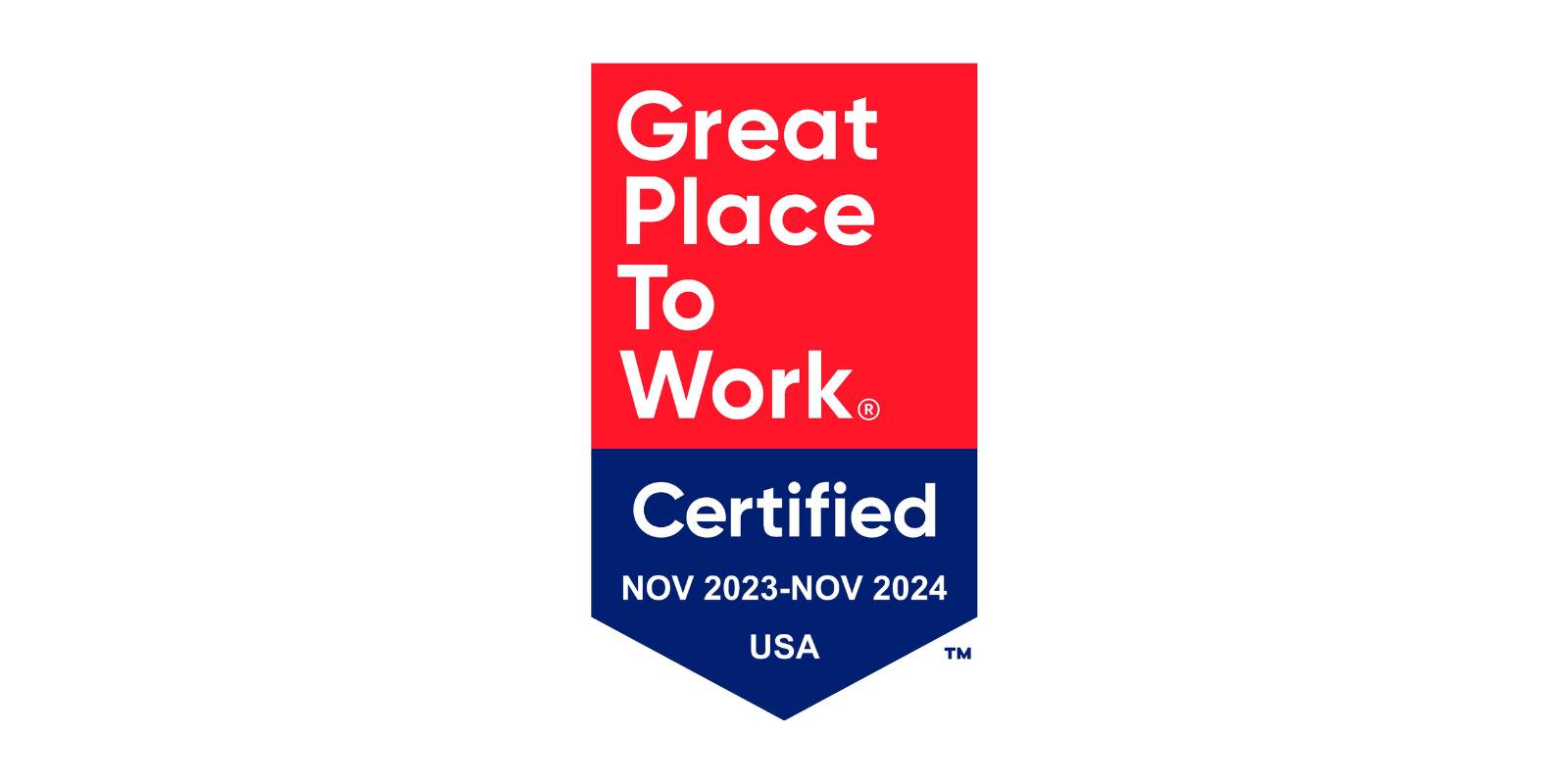 Great place to work award
