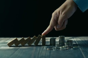 hands stop domino crisis effect