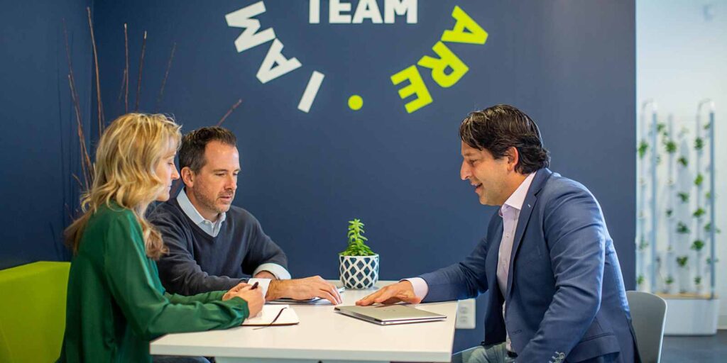 orases team discussing growth and innovation